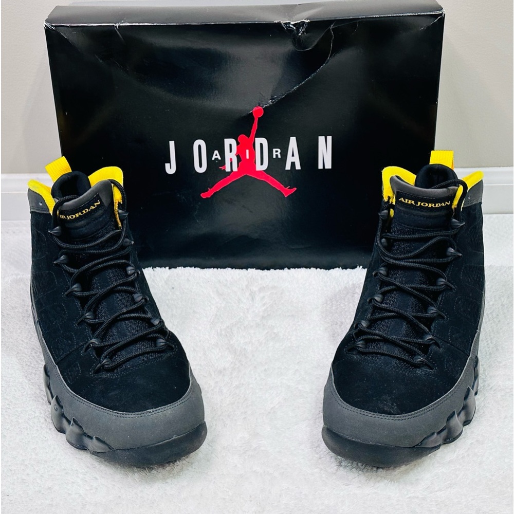 Air Jordan 9 Retro US 11.5 University Gold/Black